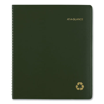AT-A-GLANCE® Recycled Monthly Planner With Perforated Memo Section, 8.75 X 7, Black Cover, 12-month (jan To Dec): 2022 freeshipping - TVN Wholesale